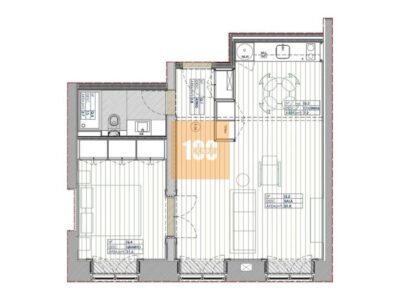 T1 com Licença AL - Rua de Cedofeita