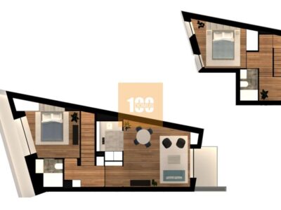 T2 Duplex novo com terraço