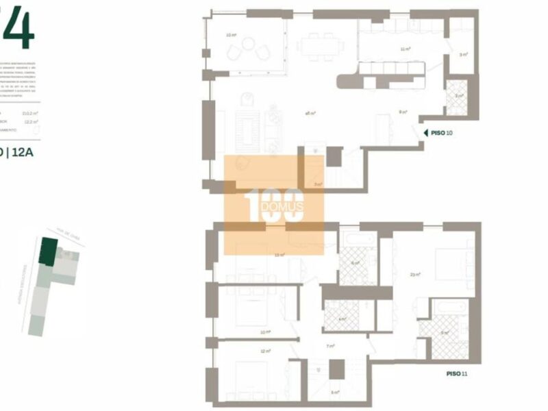 T4 duplex com varanda - The Yard