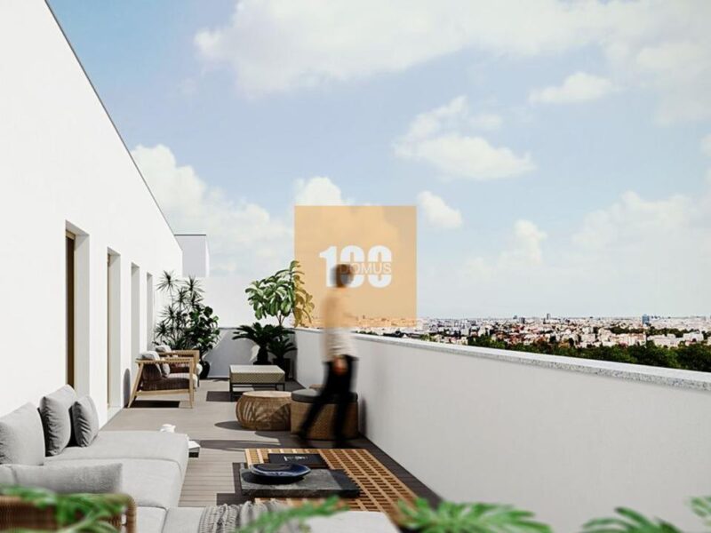 T2 com varanda - Porto Art Square