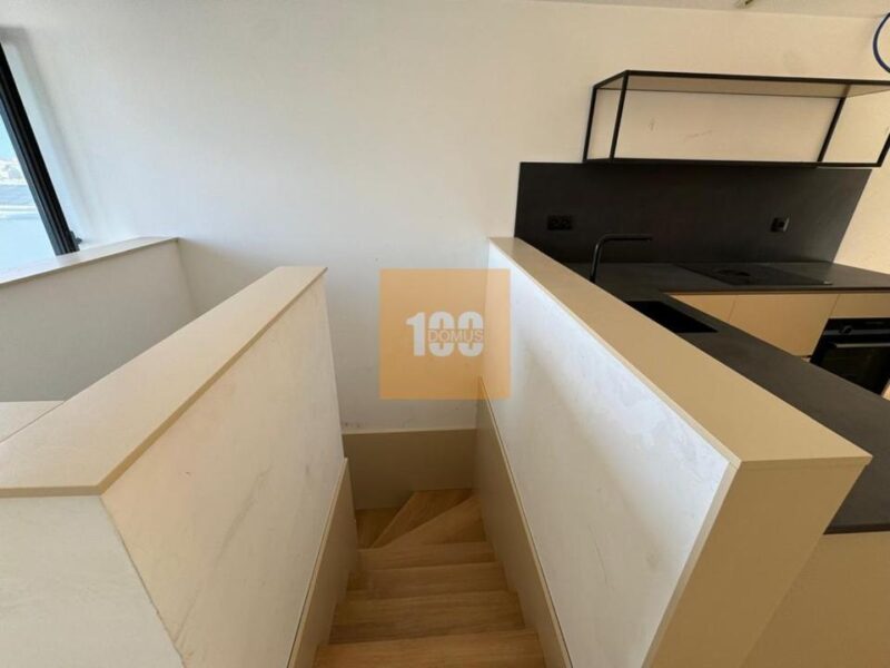 T1 duplex com terraço na Boavista