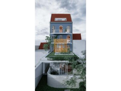 Prédio com projeto em Costa Cabral